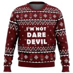 2025 I'm not Daredevil Marvel Ugly Christmas Sweater
