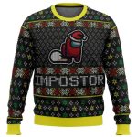 2025 Impostor Santa Among Us Ugly Christmas Sweater