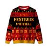 2025 It’s A Festivus Miracle Ugly Christmas Sweater