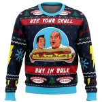 2025 It's Bulk and Skull Power Rangers Ugly Christmas Sweater