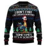 2025 It's Scream Chicken Ugly Christmas Sweater