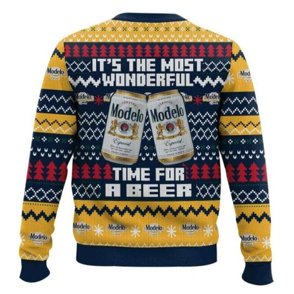 It’s The Most Wonderful Time For A Modelo Ugly Christmas Sweater