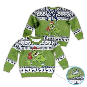 Grnch vs Yankees Ugly Christmas Sweater 1 Grnch vs Yankees Ugly Christmas Sweater1
