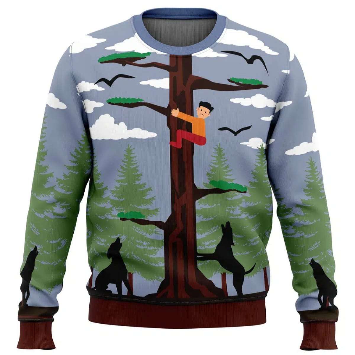 Jake Park Happy Ending Dead by Daylight Ugly Christmas Sweater Jake Park Happy Ending Dead by Daylight Ugly Christmas Sweater