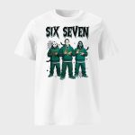 Jason Voorhees Michael Myers Ghostface Six Seven Meme Shirt
