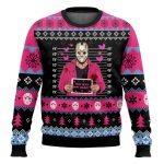 Jason Voorhees You Slay My Heart Ugly Christmas Sweater