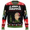 2025 Jerry Christmas Rick and Morty Ugly Christmas Sweater