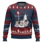 Jesus Christian Faith Hope Love Snowman Ugly Christmas Sweater