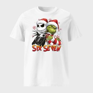 Jack Skellington Grnch Six Seven Christmas Shirt 1
