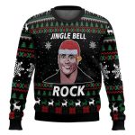 Jingle Bell Rock Dwayne Johnson Ugly Christmas Sweater