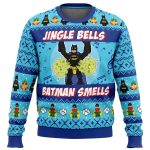 2025 Jingle Bells Batman Smells DC Comics Ugly Christmas Sweater