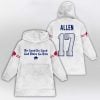Josh Allen Be Good Do Good God Bless Go Bills Blanket Hoodie