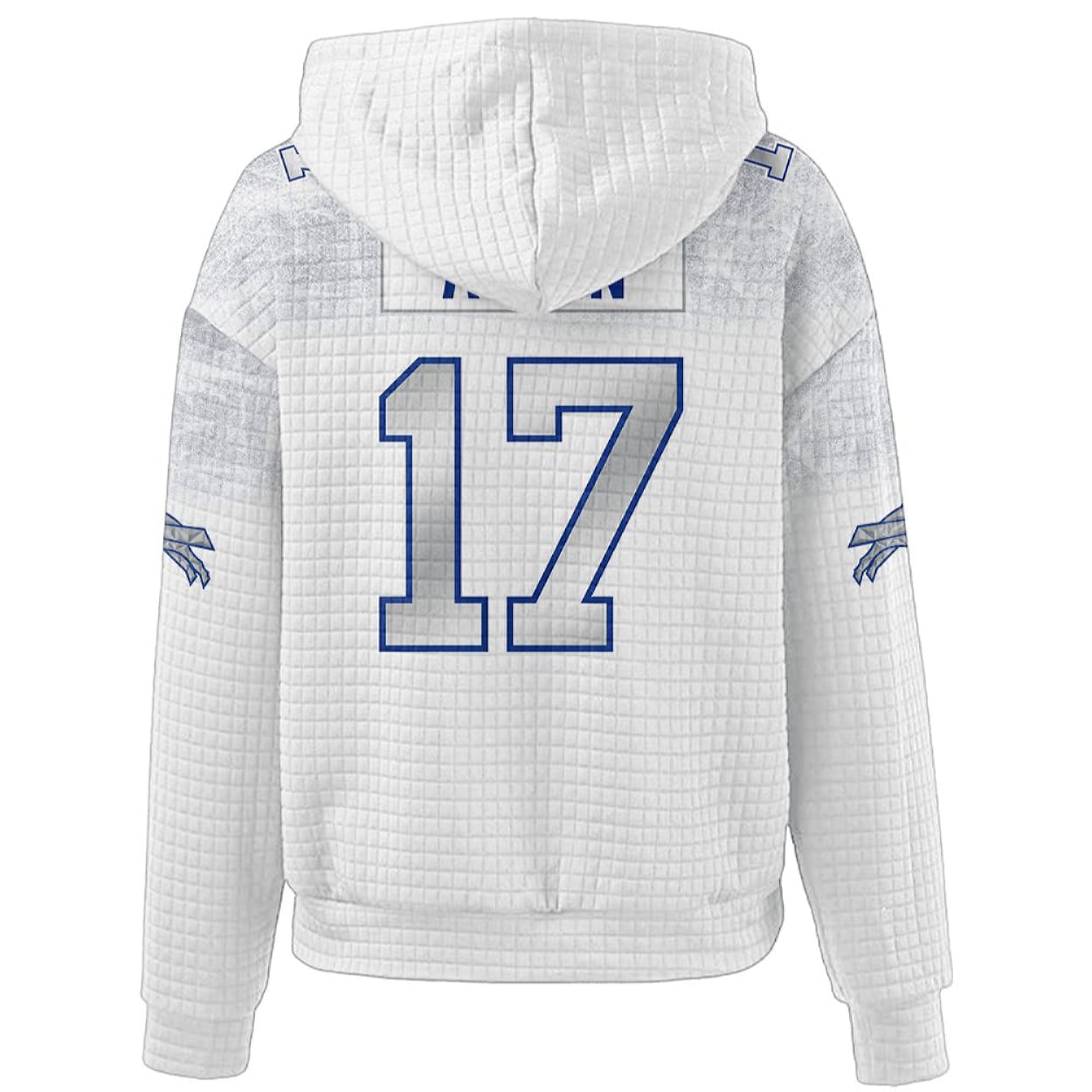 Josh Allen Bills Rivalries Cold Front Waffle Hoodie Josh Allen Bills Rivalries Cold Front Waffle Hoodie