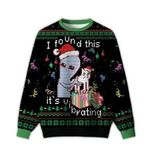 I Found This Its Vibrating Ugly Christmas Sweater
