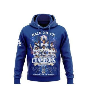 LA Dodgers World Series Champions 2025 Hoodie