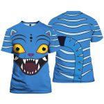 Kpop Demon Hunters Derpy Tiger Custome Shirt