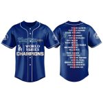 LA Dodgers 2025 World Series Champions Baseball Jersey
