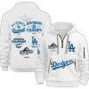 LA Dodgers World Series 2025 2D Quarter Zip Hoodie