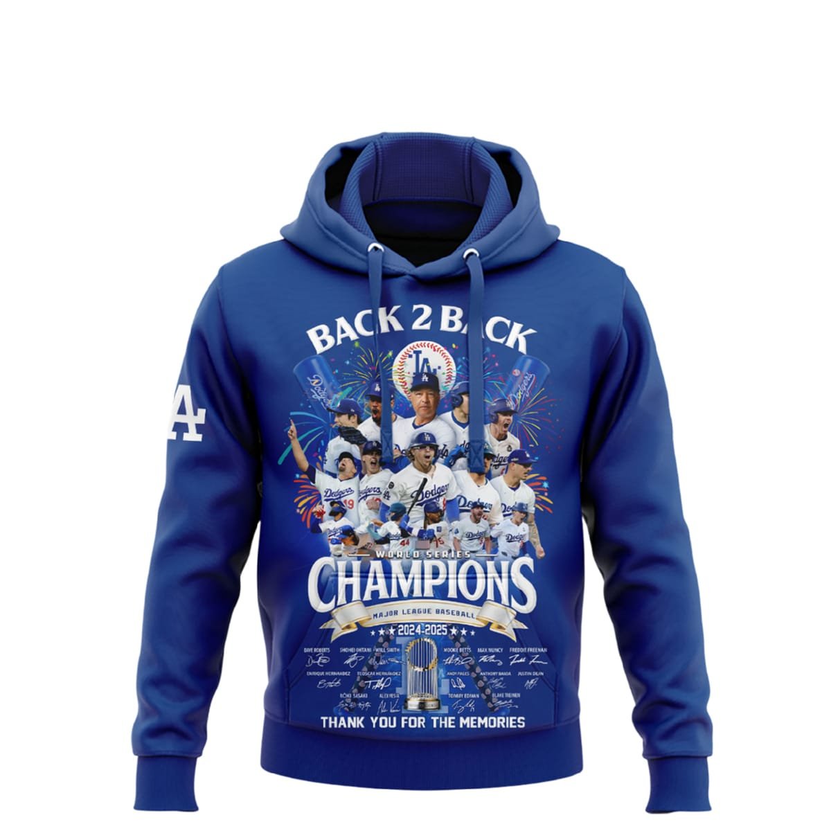 LA Dodgers World Series Champions 2025 Hoodie LA Dodgers World Series Champions 2025 Hoodie