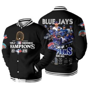2025 Blue Jays World Series Champions Baseball Jacket1