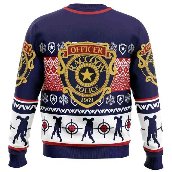 2025 Leon Kennedy Bad Tidings Dead by Daylight Ugly Christmas Sweater