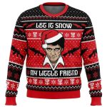 2025 Let It Snow Scarface Ugly Christmas Sweater