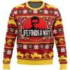 2025 Life Finds A Way Jurassic Park Ugly Christmas Sweater