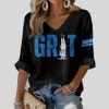 Lions GRIT Amon-Ra St. Brown Headstand Waffle T-shirt