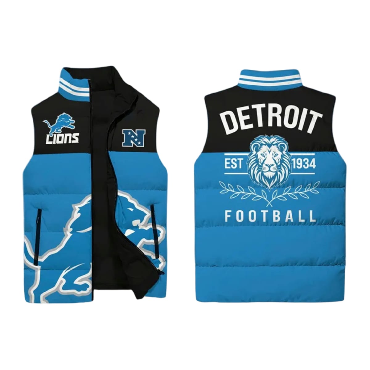Lions Winter 2025 Down Vest Lions Winter 2025 Down Vest