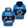 Lions x Tigers Christmas Customized Hoodie