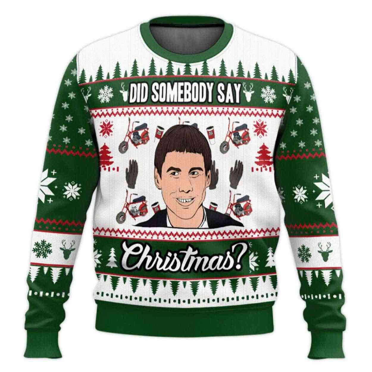Lloyd Christmas Dumb And Dumber Ugly Christmas Sweater Lloyd Christmas Dumb And Dumber Ugly Christmas Sweater