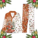 Longhorns Merry Christmas Hook Em Horns Pajama Set