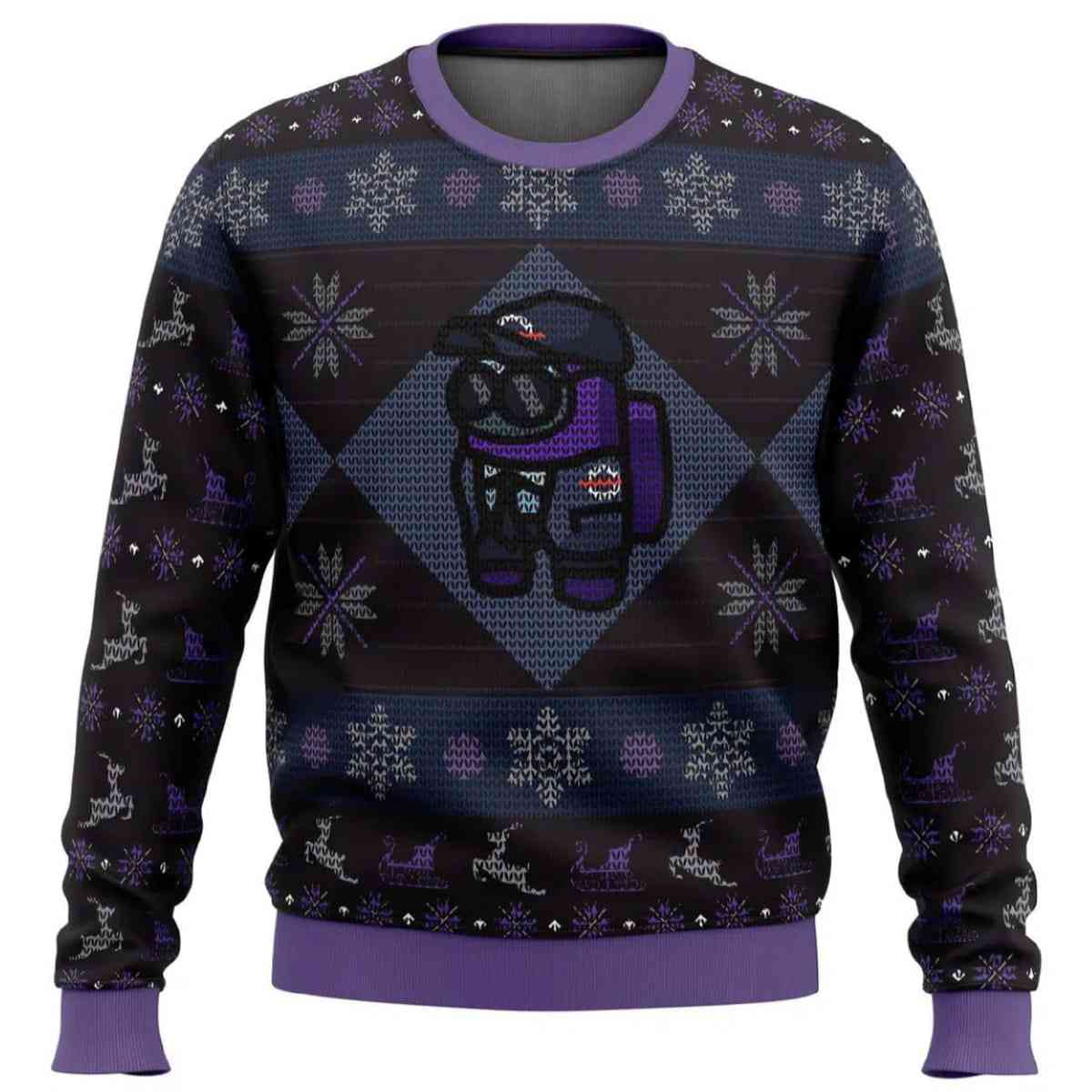 MIRA Security Guard Among Us Ugly Christmas Sweater MIRA Security Guard Among Us Ugly Christmas Sweater