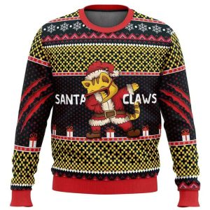 2025 Santa Claws Ugly Christmas Sweater 2025 Santa Claws Ugly Christmas Sweater