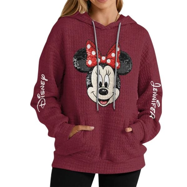 Magical Time – Personalized Mouse Waffle Hoodie