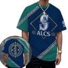 Mariners ALCS 2025 Champs Navy Aqua Shirt
