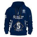 Mariners Seize The Moment ALCS 2025 Champions Quarter Zip Hoodie