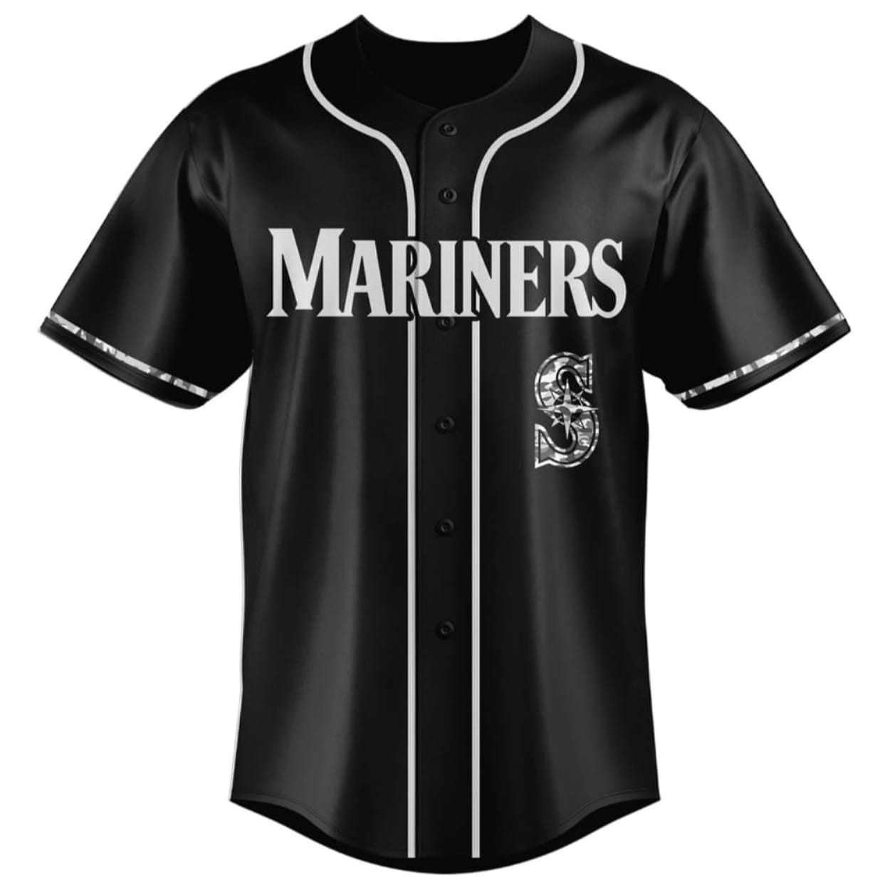 Mariners Trident Strength Camouflage Jersey Mariners Trident Strength Camouflage Jersey
