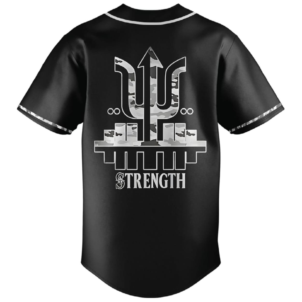 Mariners Trident Strength Camouflage Jersey Mariners Trident Strength Camouflage Jersey