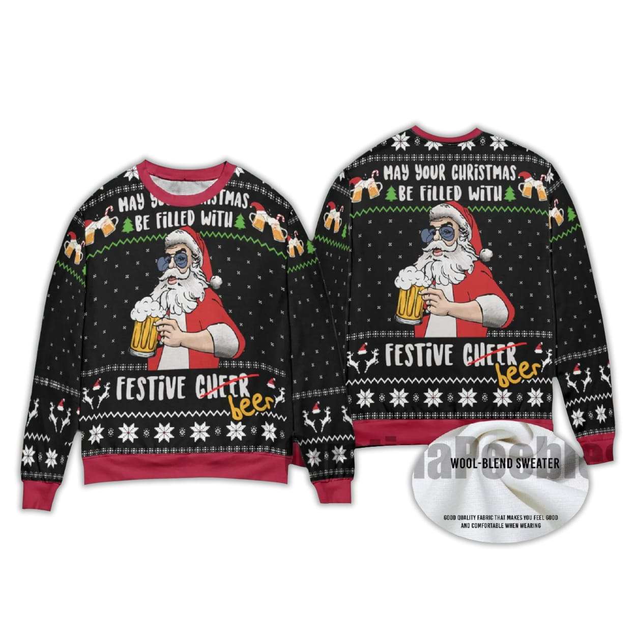 2025 May Your Christmas Be Filled With Festival Beer Christmas Sweater 2025 May Your Christmas Be Filled With Festival Beer Christmas Sweater