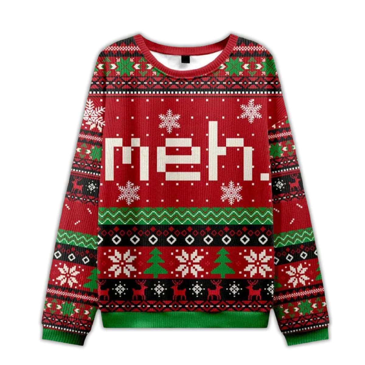 Meh Ugly Christmas Sweater Meh Ugly Christmas Sweater