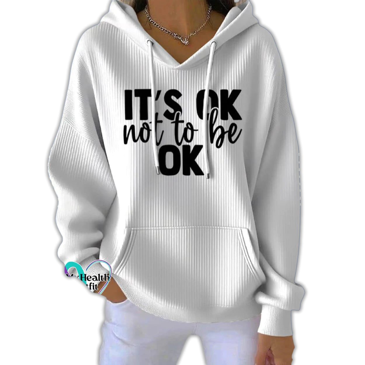 Mental Health Awareness Art It’s Ok Not To Be Ok Pit Striped Hoodie Mental Health Awareness Art It’s Ok Not To Be Ok Pit Striped Hoodie