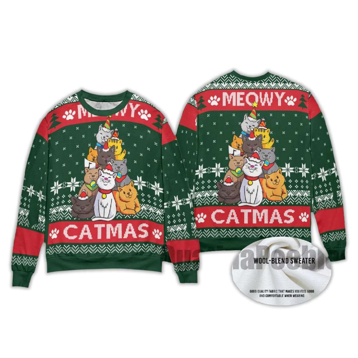 2025 Meowy Catmas Ugly Christmas Sweater 2025 Meowy Catmas Ugly Christmas Sweater