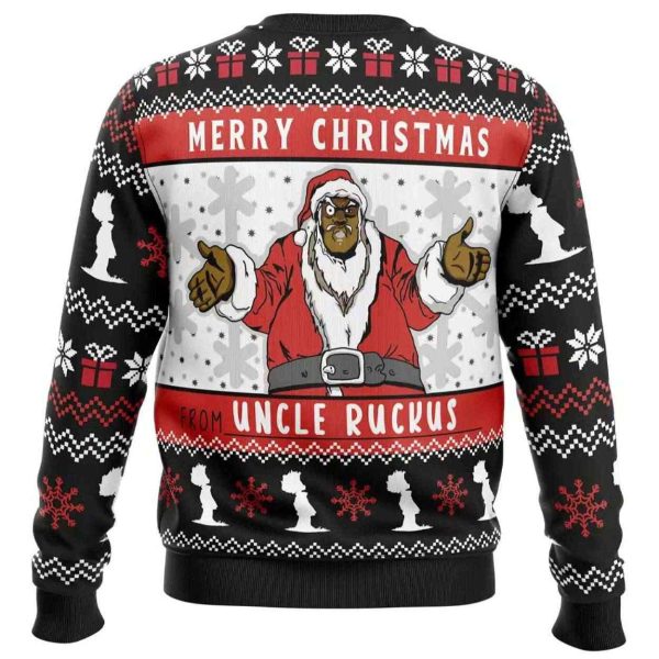 2025 Merry Christmas From Uncle Ruckus Ugly Christmas Sweater