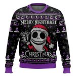 Merry Christmas Jack Skellington Ugly Christmas Sweater