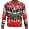 2025 Merry Christmas Nightmares of Halloween Ugly Christmas Sweater