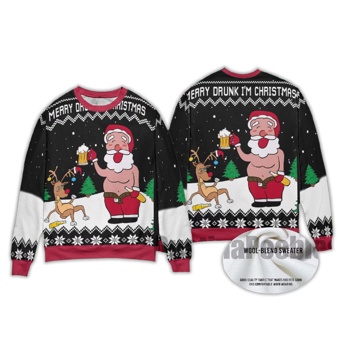 2025 Merry Drunk Im Christmas Ugly Sweater 2025 Merry Drunk Im Christmas Ugly Sweater