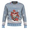 Merry Foxmas Cute Fox Ugly Christmas Sweater