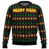 2025 Merry Pizza Ugly Christmas Sweater