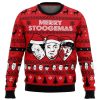 2025 Merry Stoogemas 3 Stooges Ugly Christmas Sweater